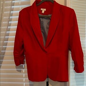 Jules & Leopold Bold Red Blazer